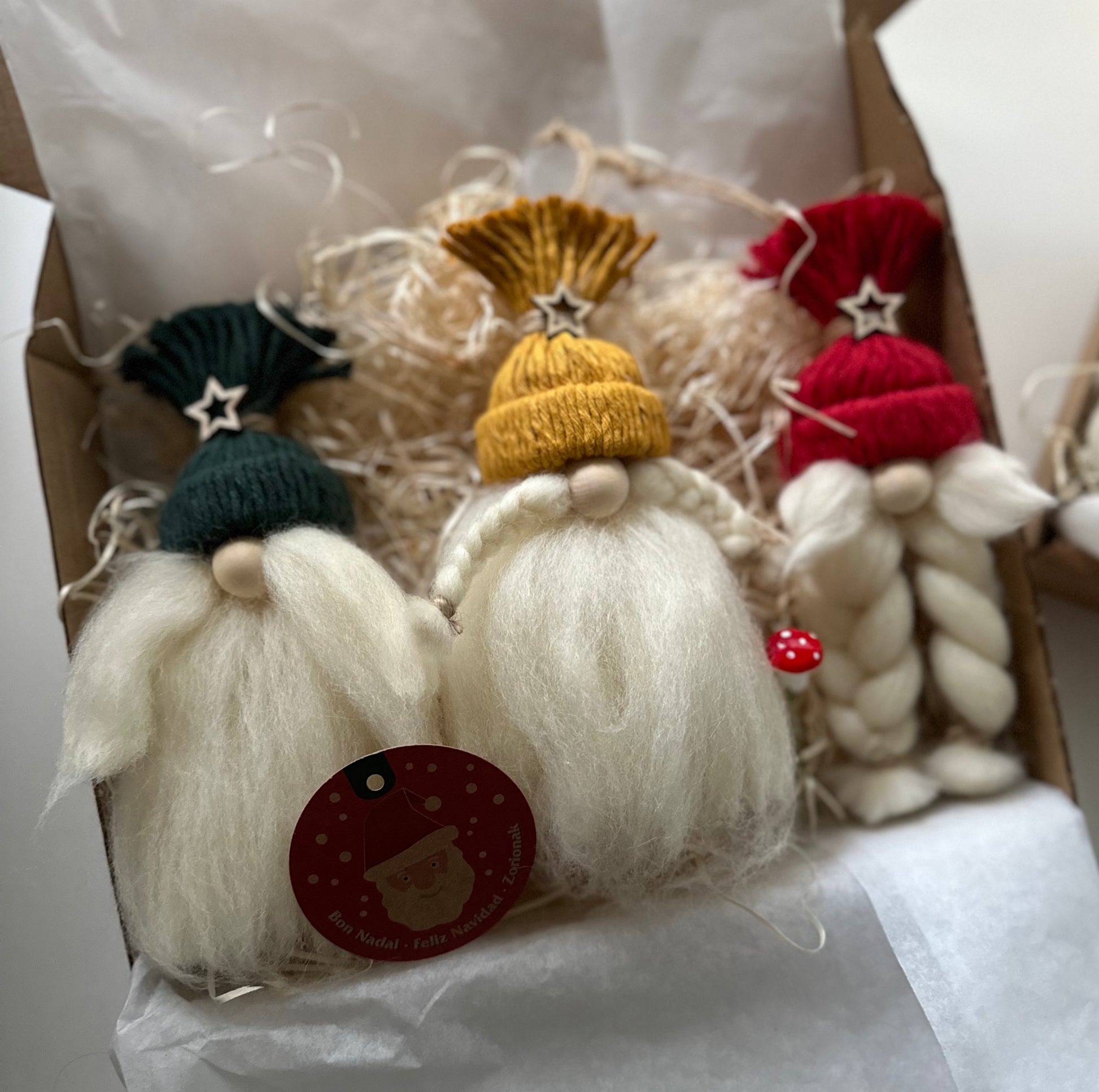 Pack de gnomos navideños