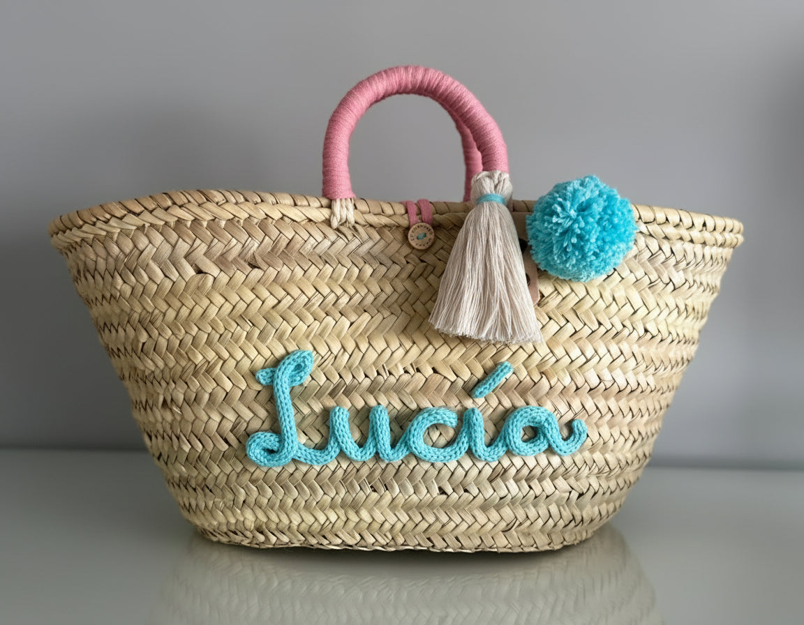 Capazo de playa personalizado