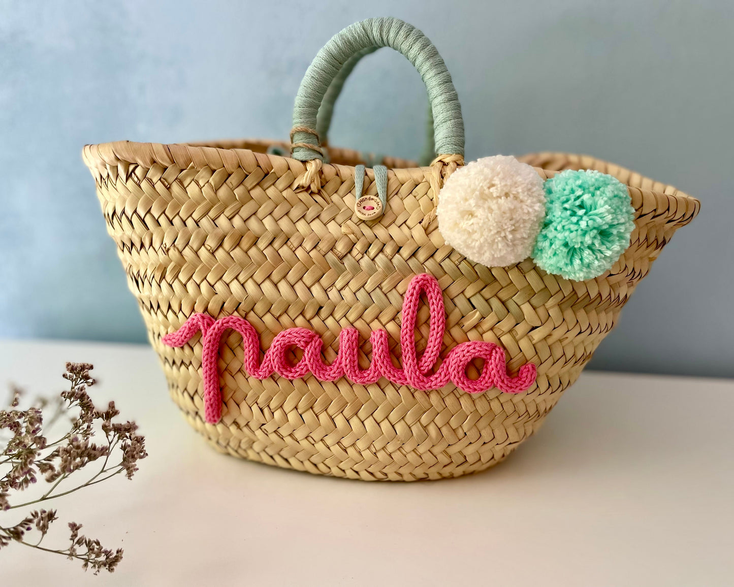 Capazo de playa personalizado