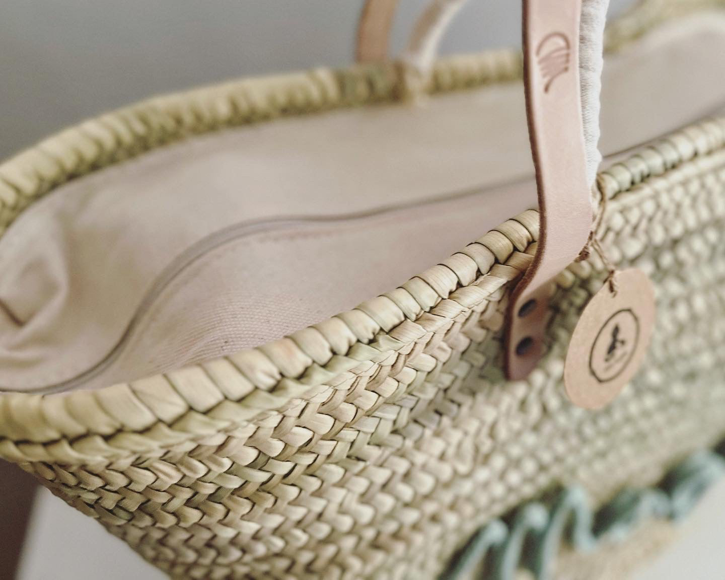 Capazo de playa personalizado