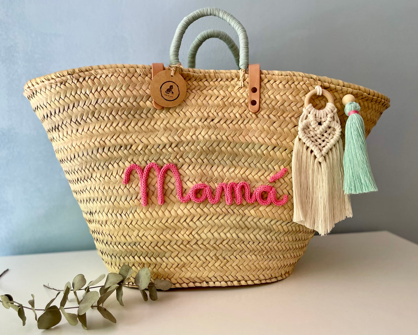 Capazo de playa personalizado