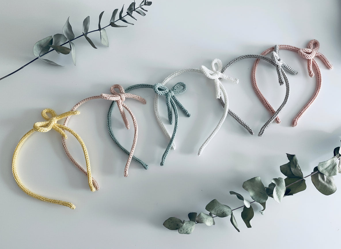 accesorio cabello niña ganchillo crochet