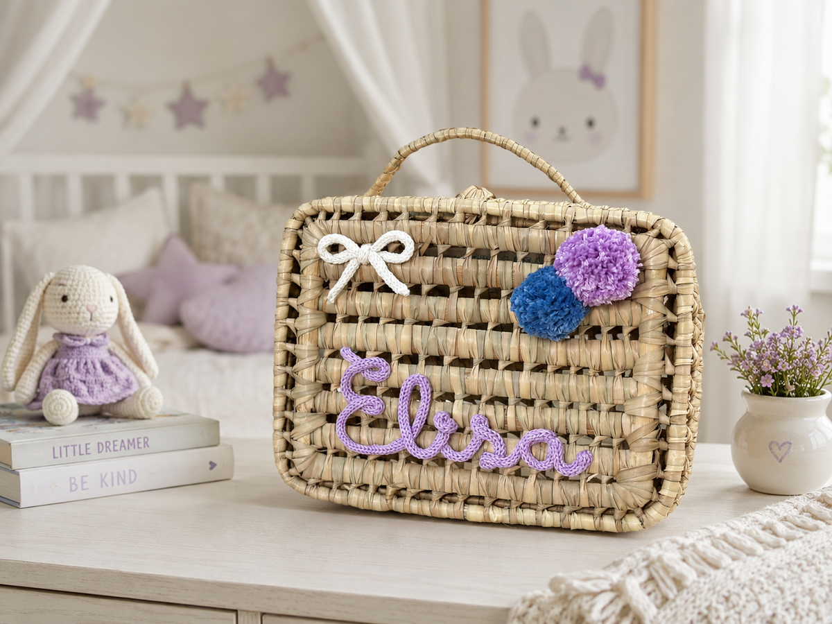 Maleta infantil personalizada Elisa en decoración infantil
